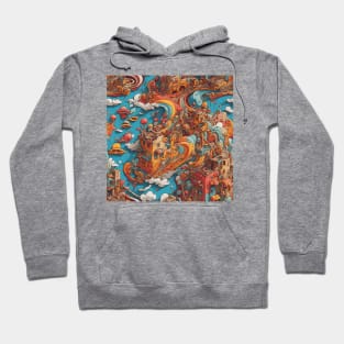 Street Art Dreamscape V1 Hoodie